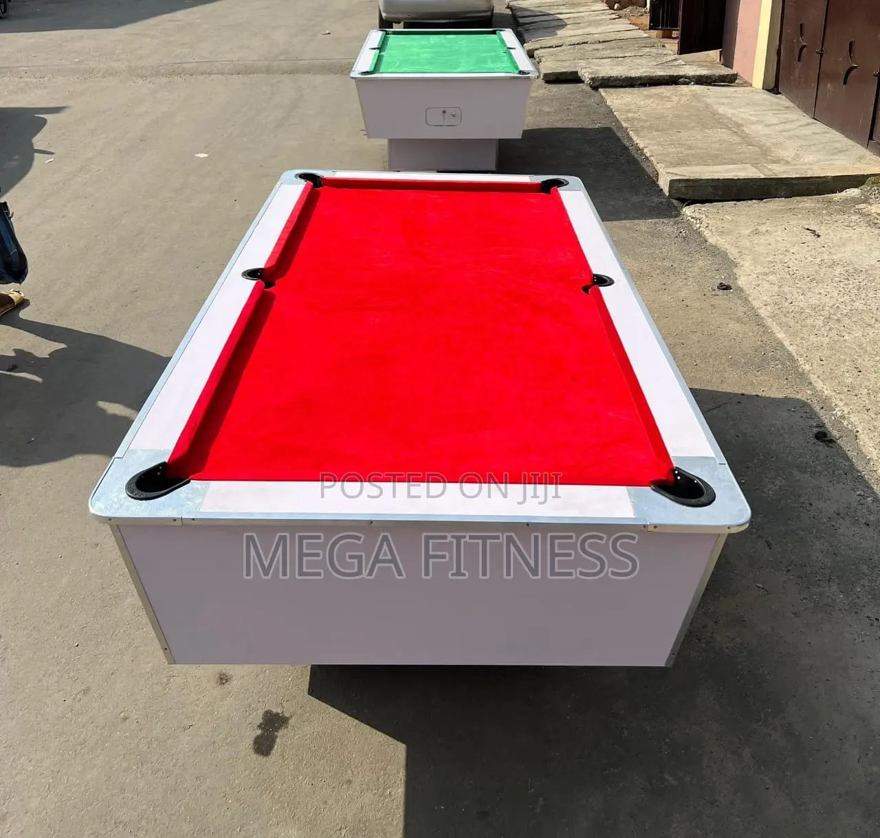 White Body Colored Local Snooker Board