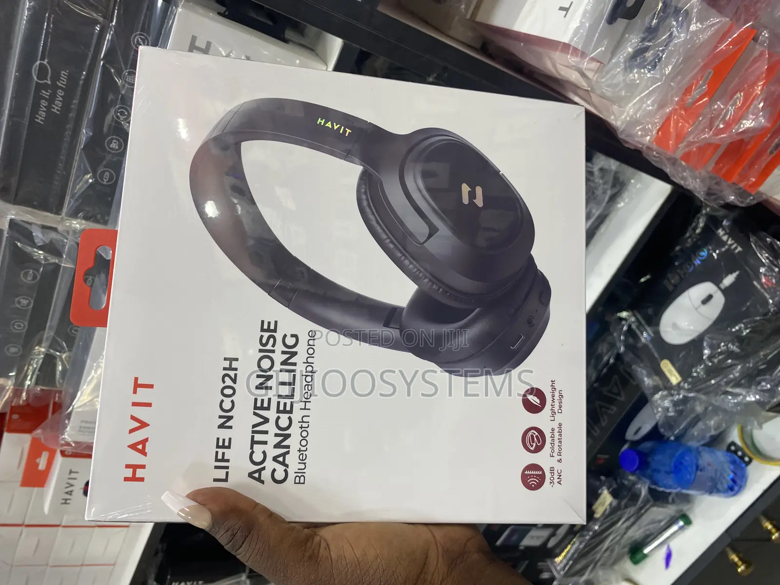 Havit H612bt Life Nc02h Wireless Foldable Bluetooth Headphones