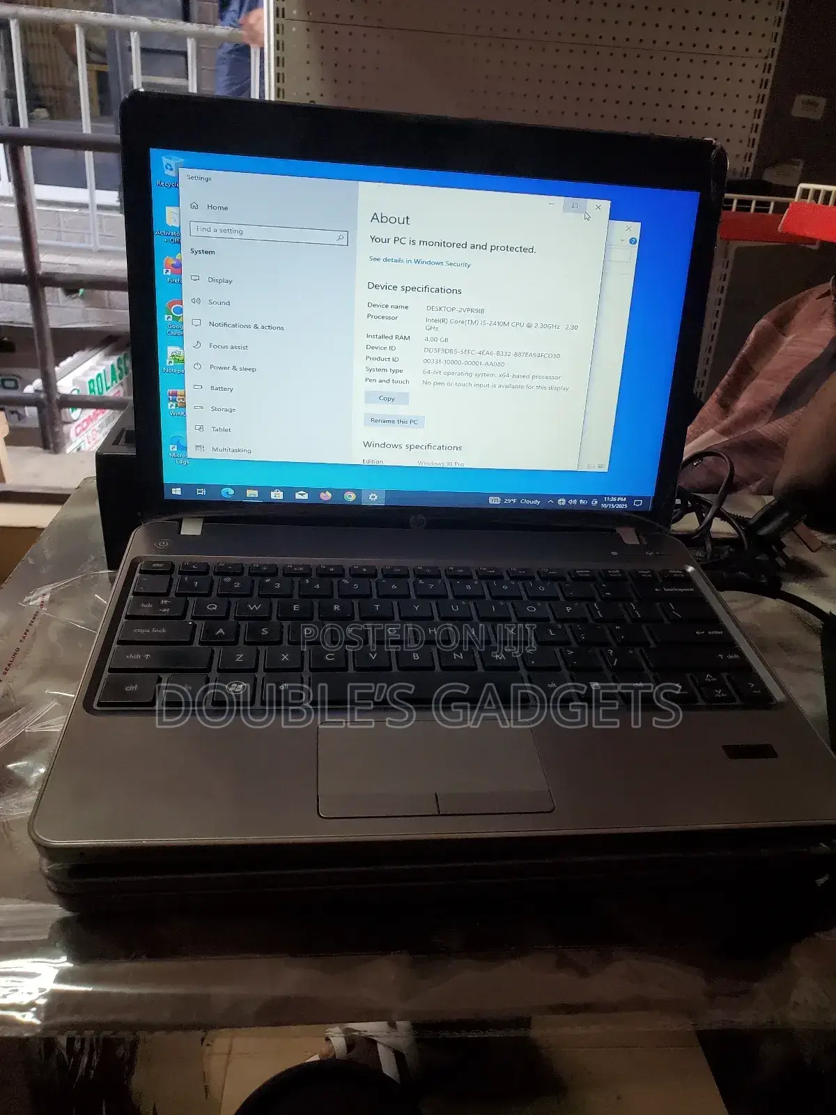 Laptop HP ProBook 4230S 4GB Intel Core i5 HDD+SSD 500GB