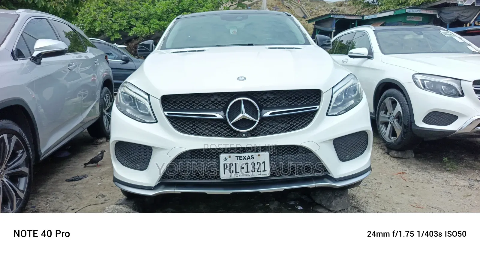 Mercedes-Benz GLE-Class 2019 White