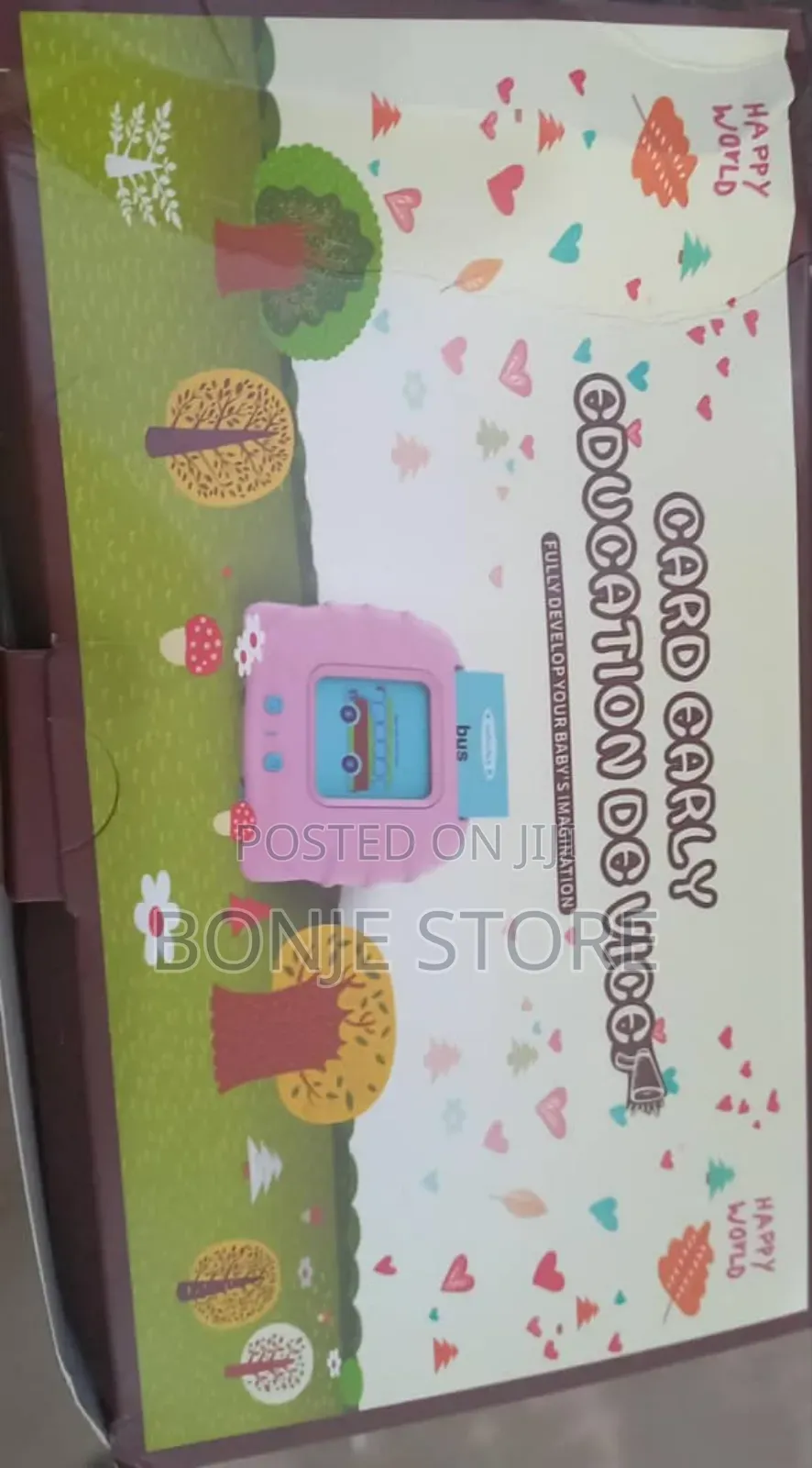 Talking Rechargeable Flash Card Reader for Kids