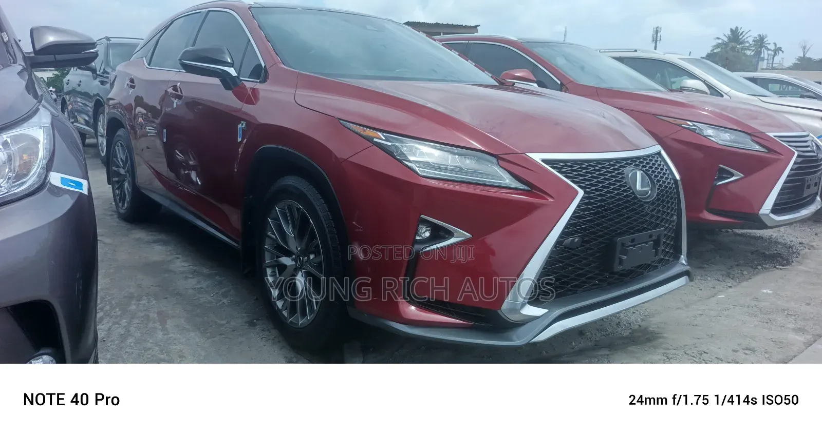 Lexus RX 2019 Red