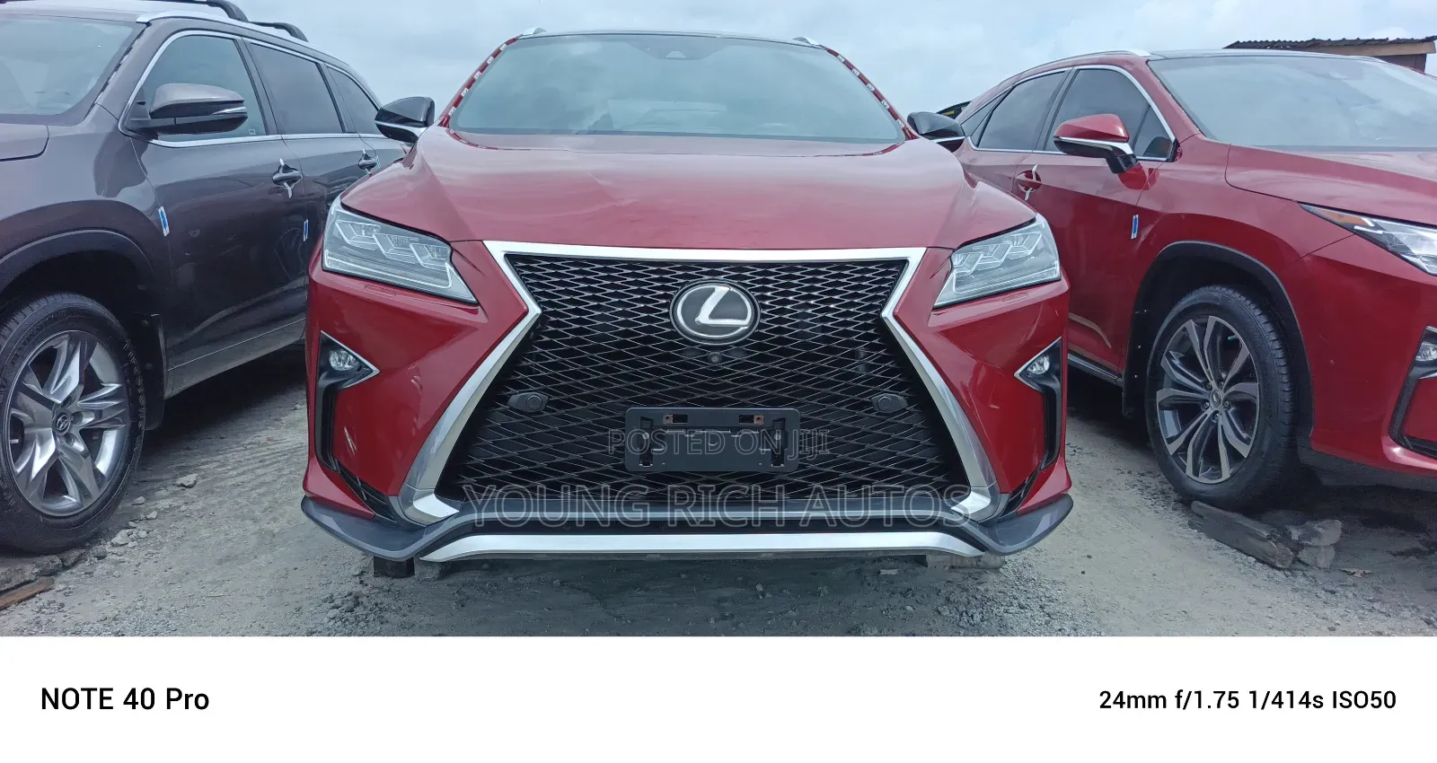 Lexus RX 2019 Red