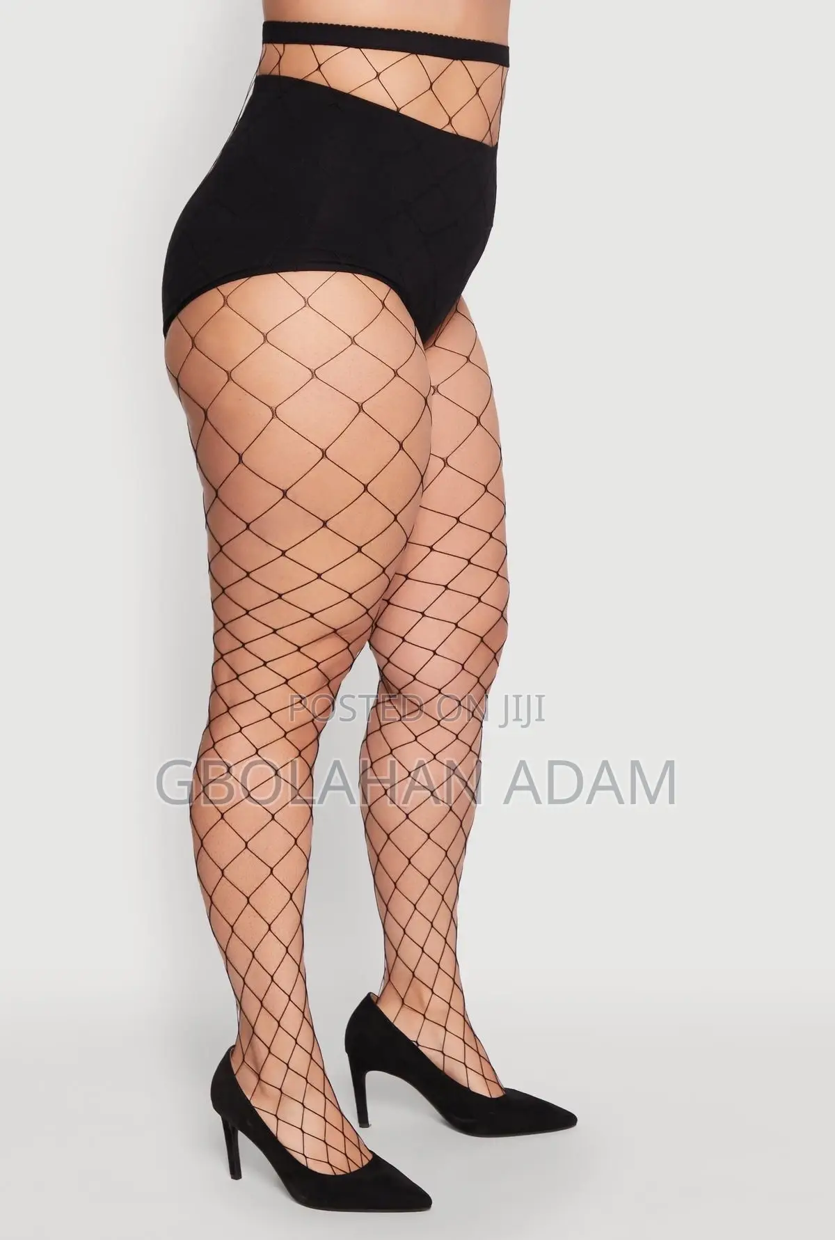 Fishnet Patterned Pantyhose Mesh Tight