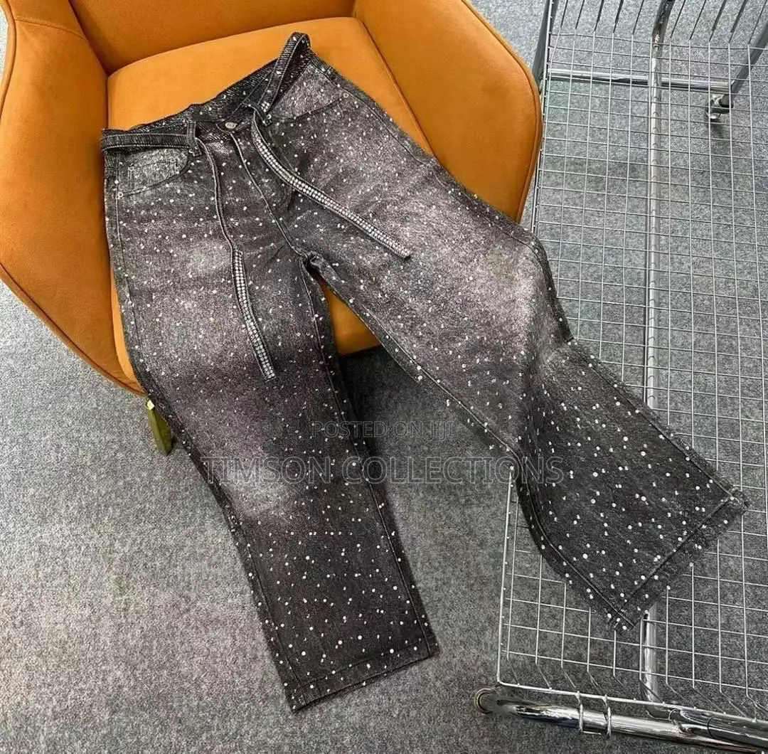 Trending Luxury Stone Baggy Jeans