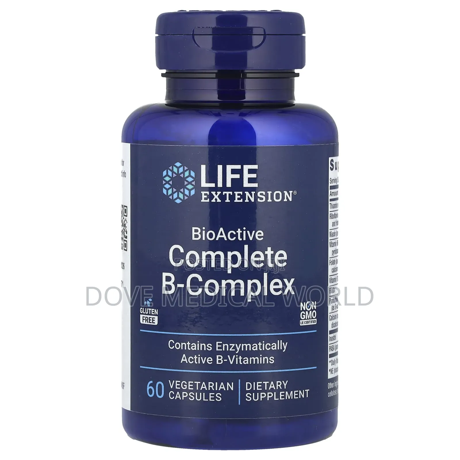 Bioactive Complete B-Complex, 60 Vegetarian Capsules