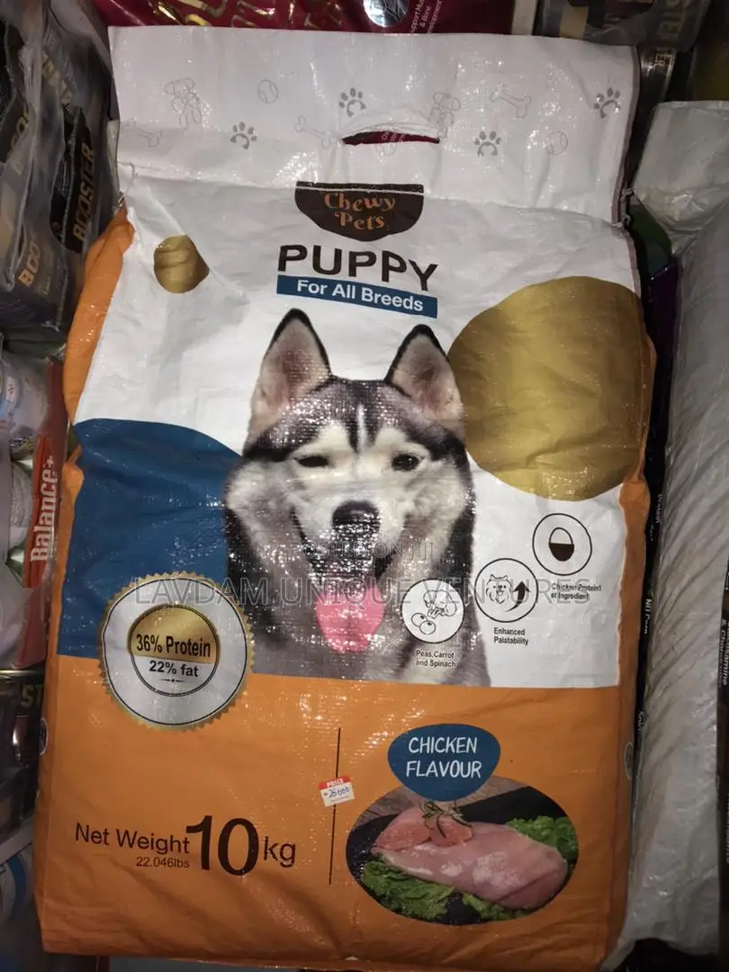 Chewy Pet Puppy Food 10kg– Nutritious Meal for Growing Puppies