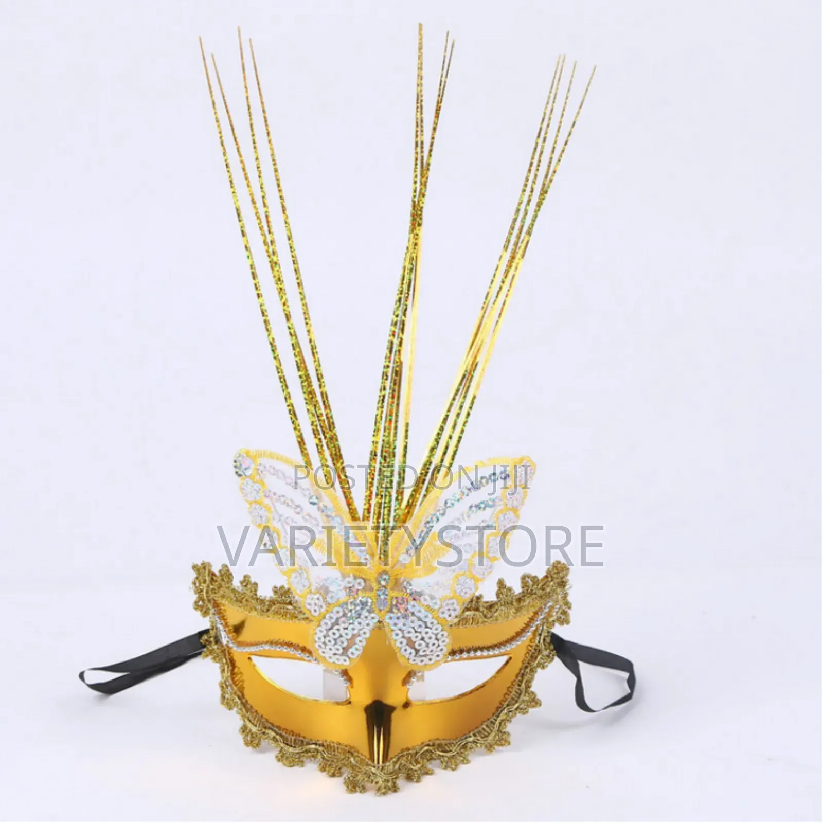 Women's Feather Butterfly Halloween Party Mask