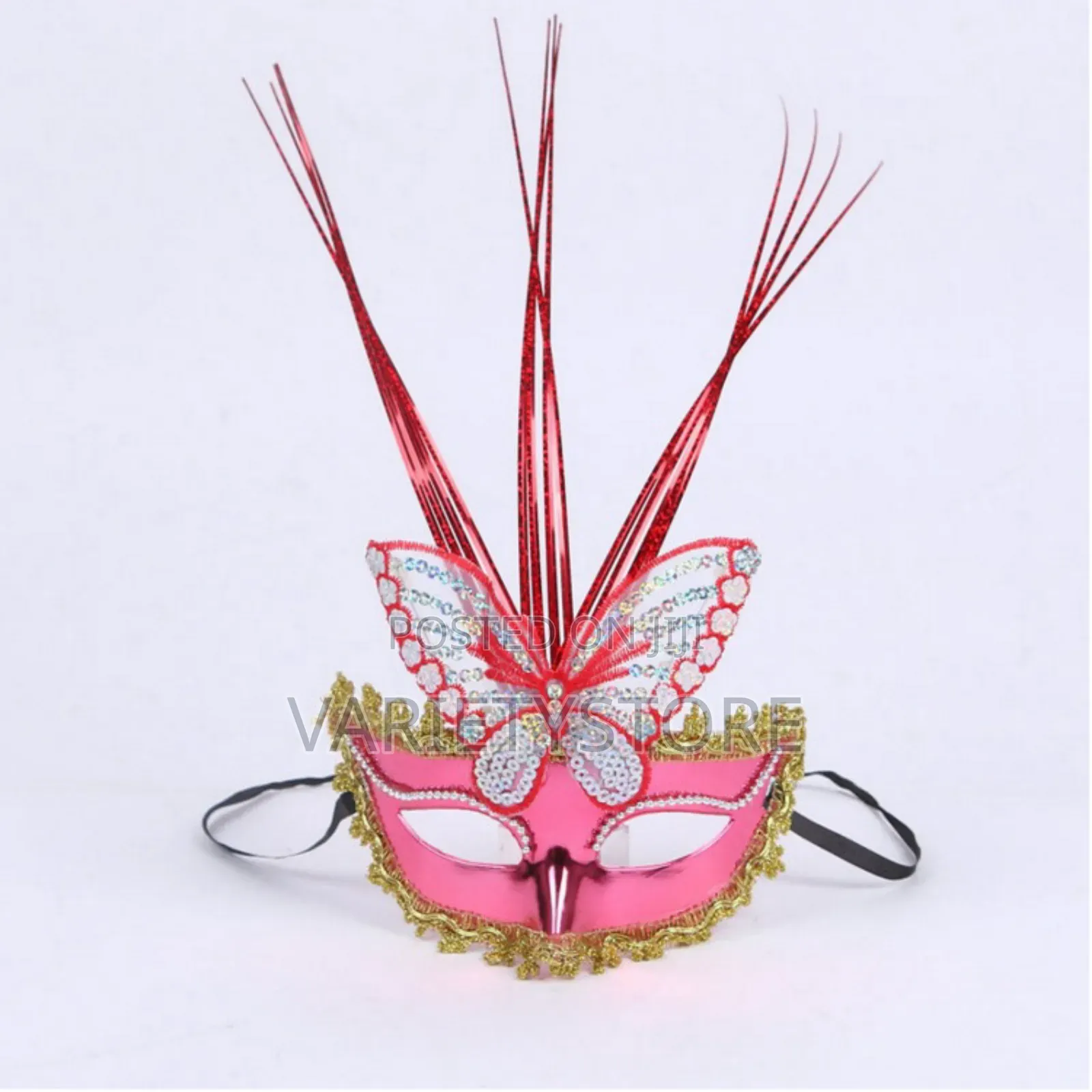 Women's Feather Butterfly Halloween Party Mask