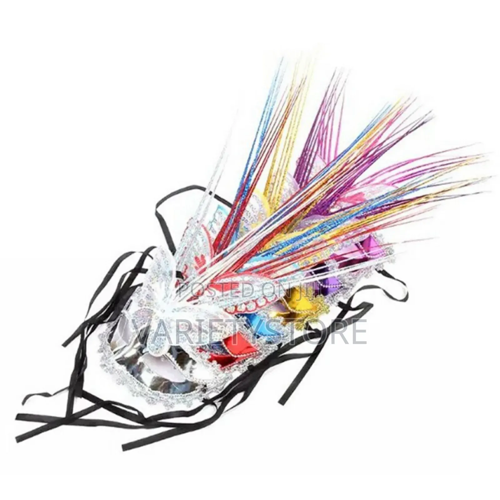 Women's Feather Butterfly Halloween Party Mask