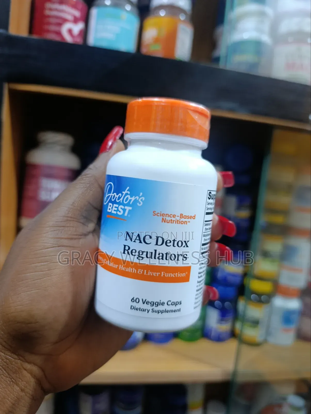 Doctor's Best Nac Detox Regulators