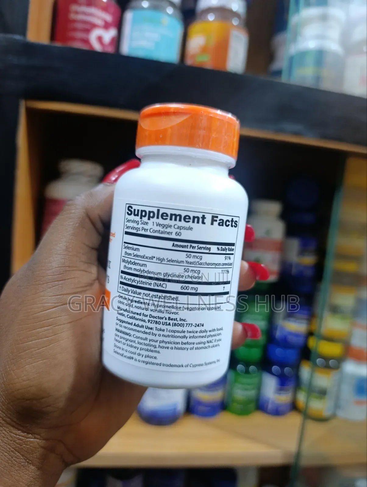 Doctor's Best Nac Detox Regulators