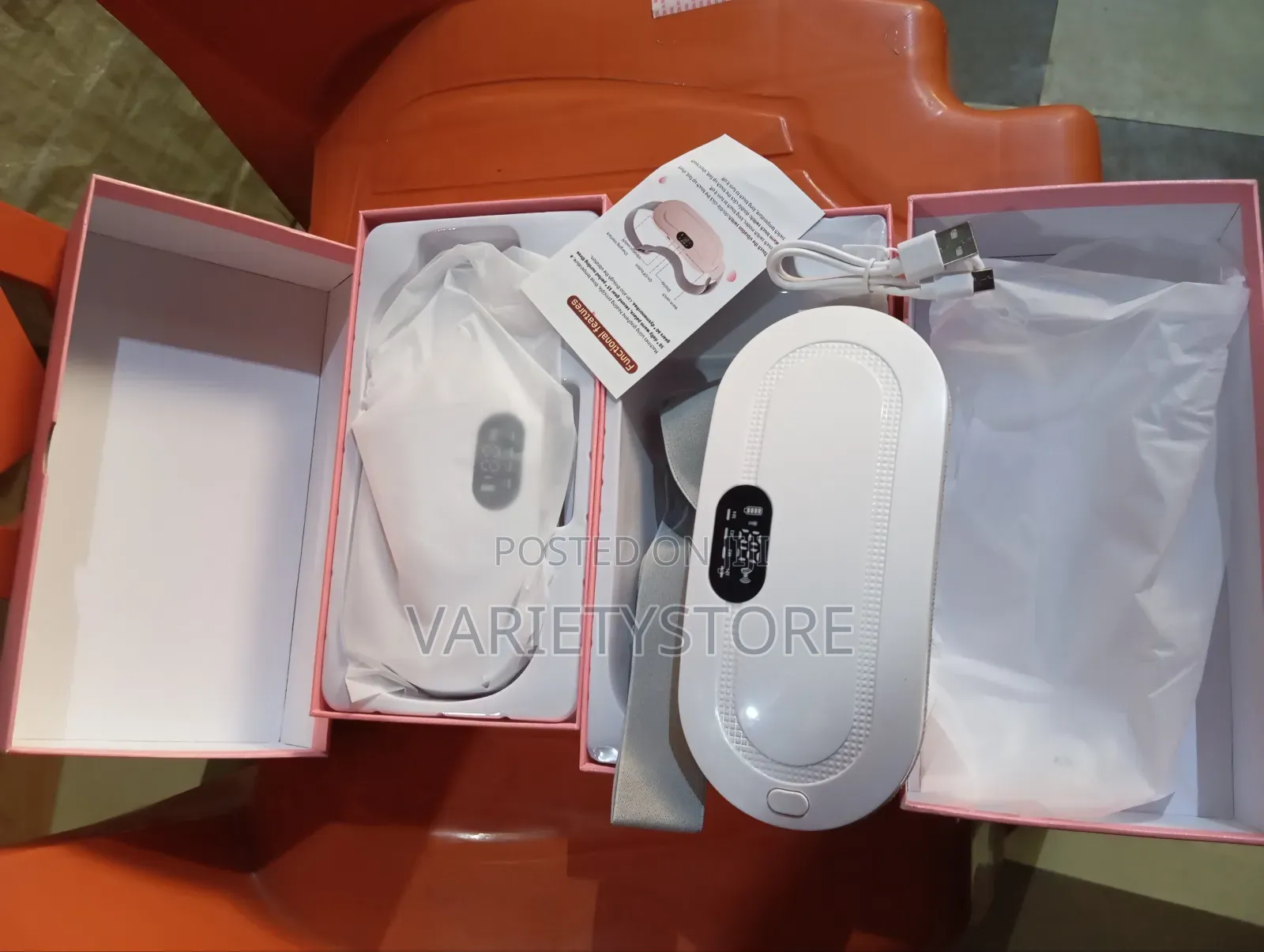 Portable Menstrual Heating Pad Period Pain Relief Device