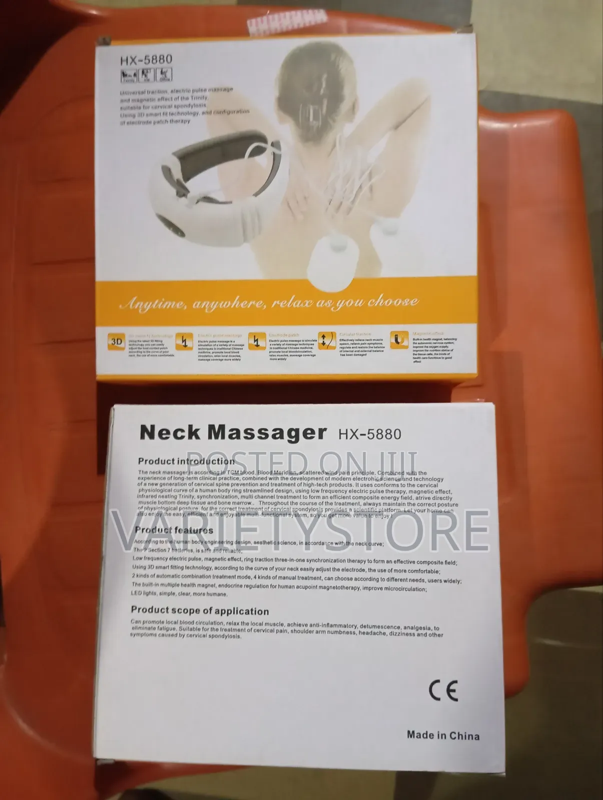 Neck Shoulder Back Massager Pain Relief Electric Device
