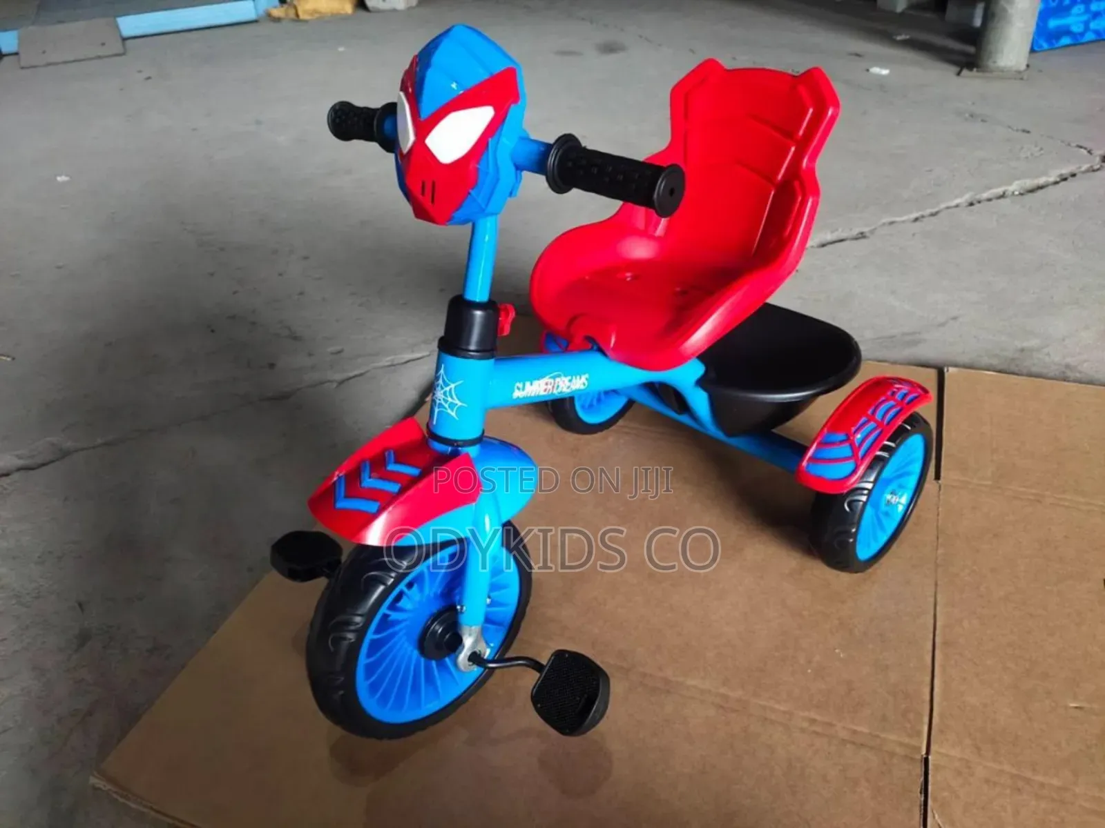 Cool Style 3-Wheel Kids Tricycle for 2
To 4 Year Children