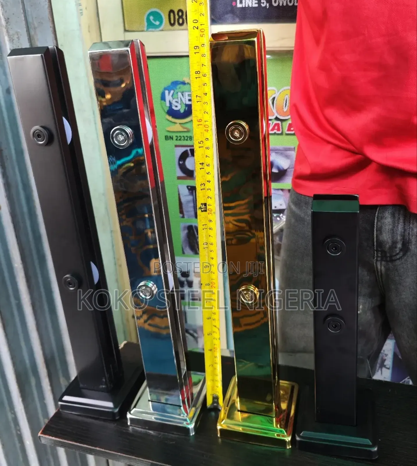 500mm Height Glass Spigot