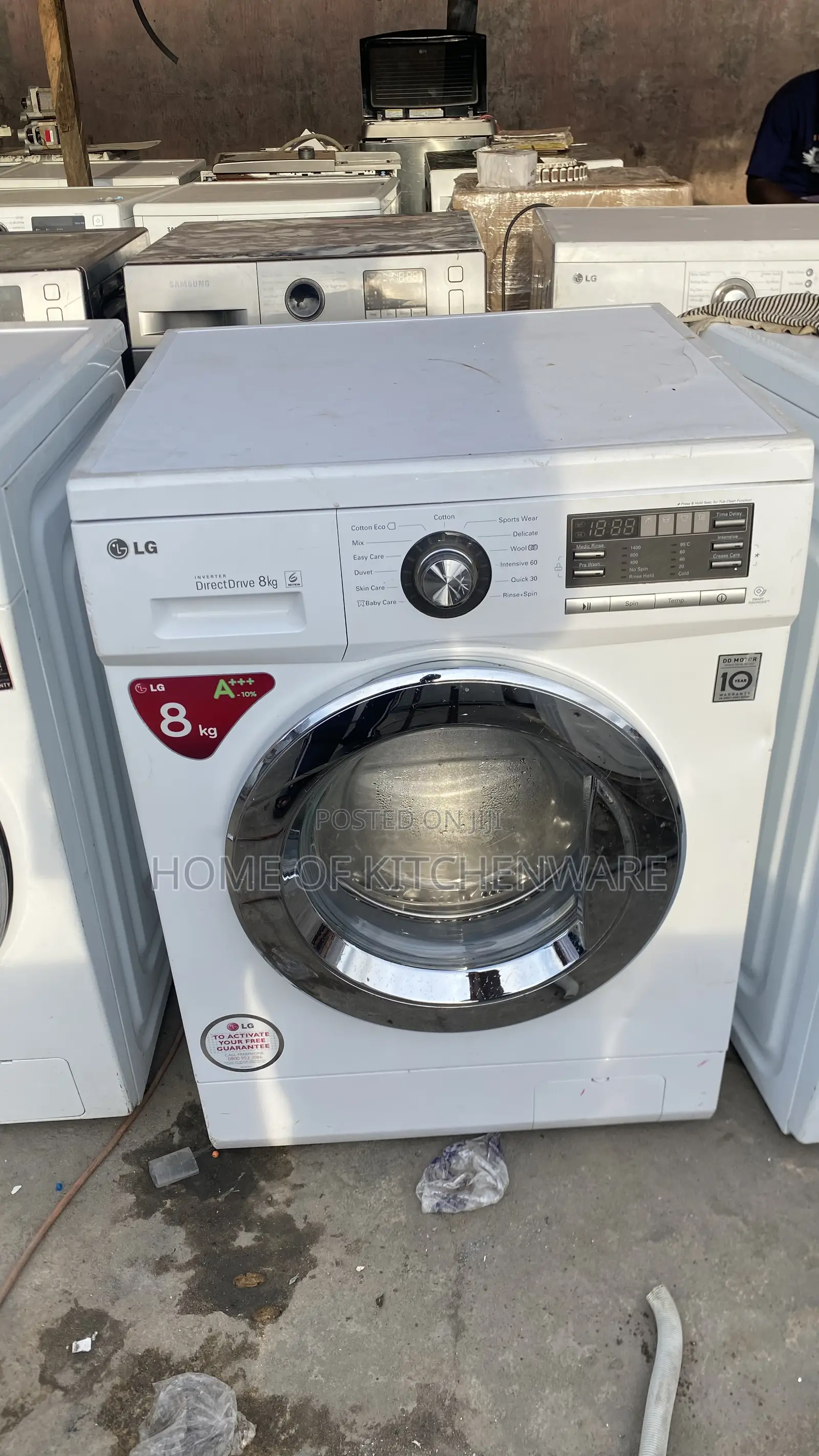 8kg Lg Belgium Washing Machine