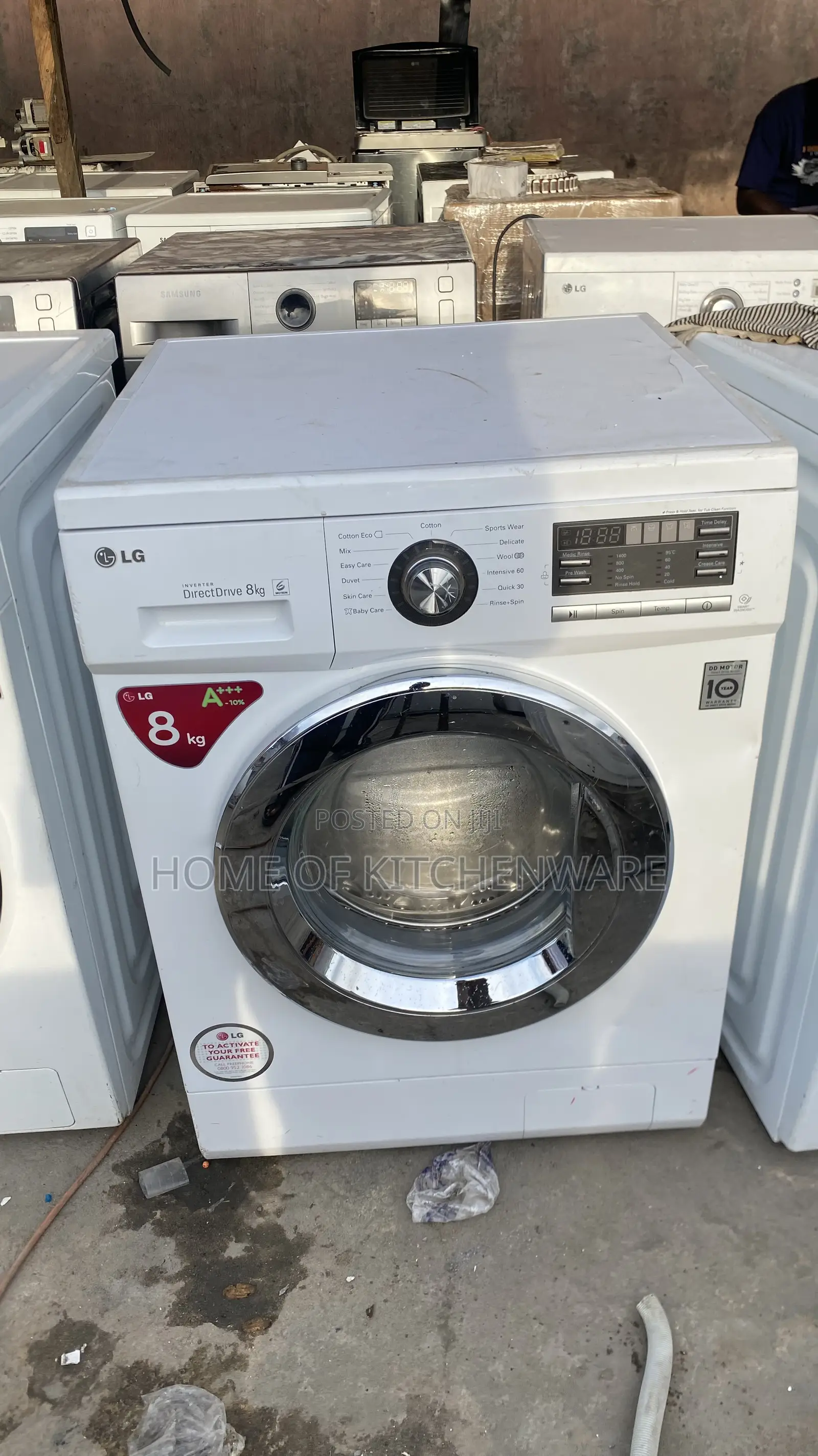 8kg Lg Belgium Washing Machine