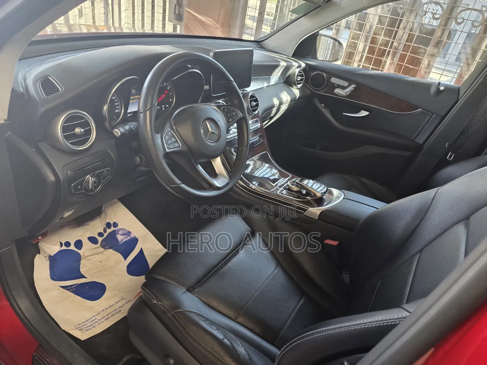 Mercedes-Benz GLC-Class 2017 Red