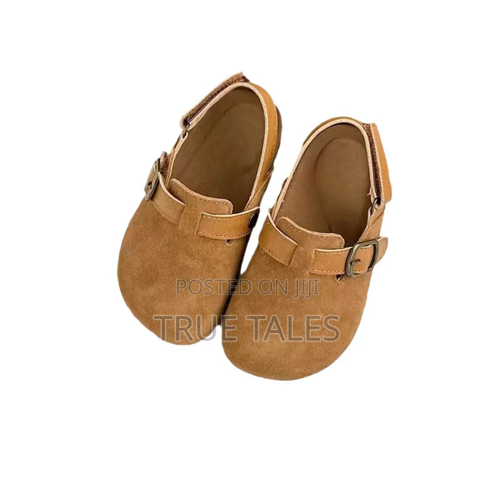 Unisex Boy's And Girls Suede Clog Sandals