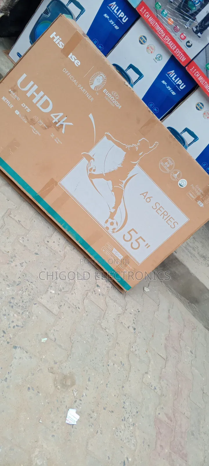 Original Hisense Tv 55 Inches