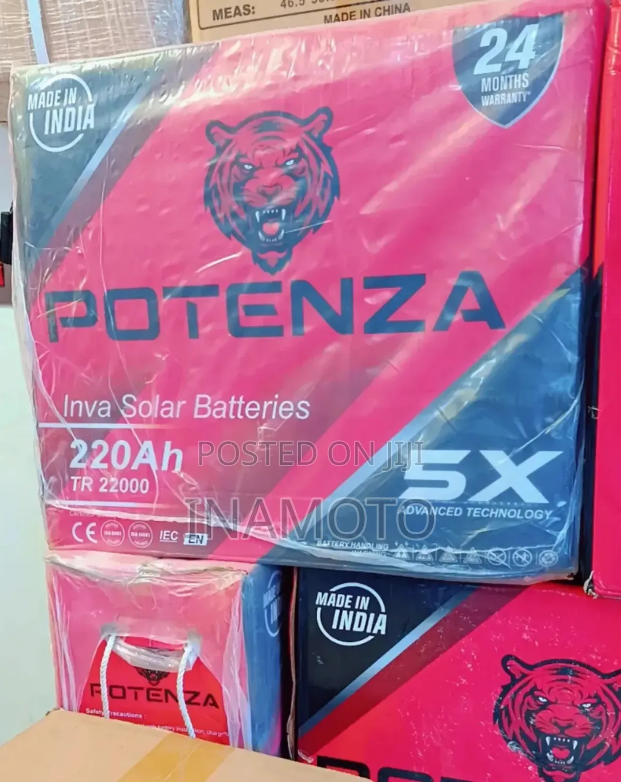 Potenza 220ah Tubular Battery