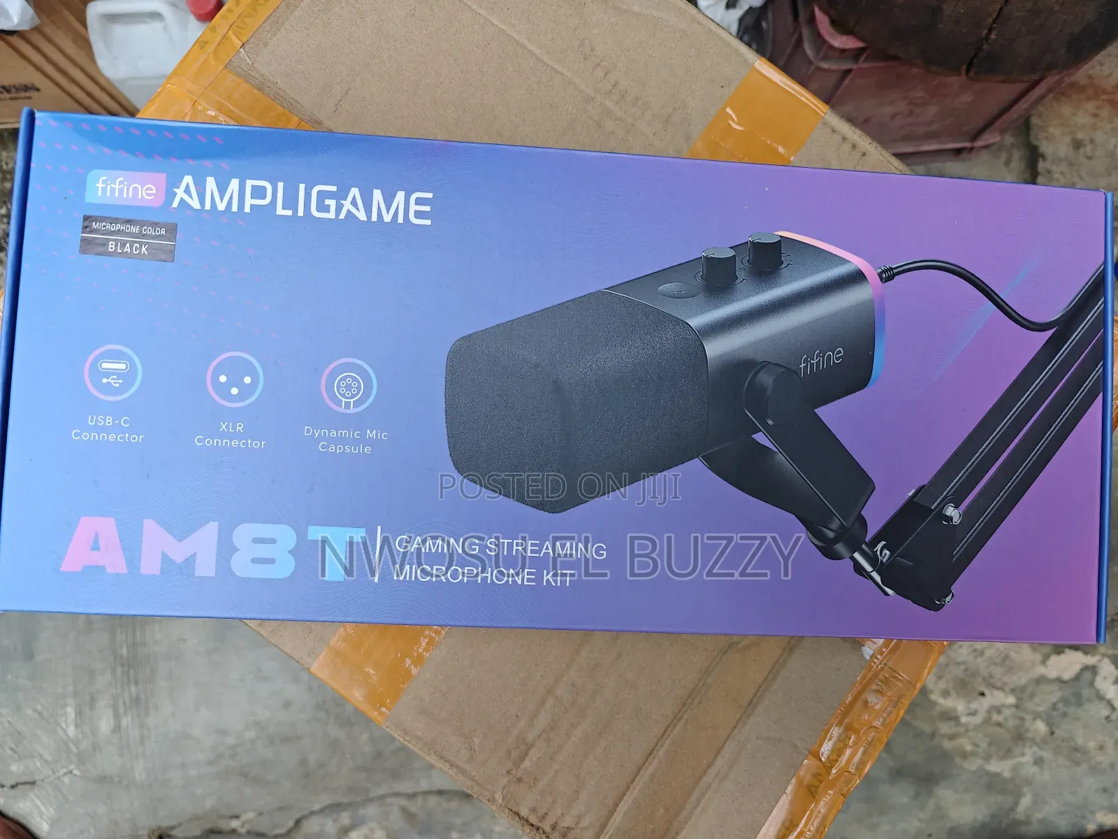 Xlr/Usb Gaming Microphone Kit, Dynamic Mic For Streaming Etc