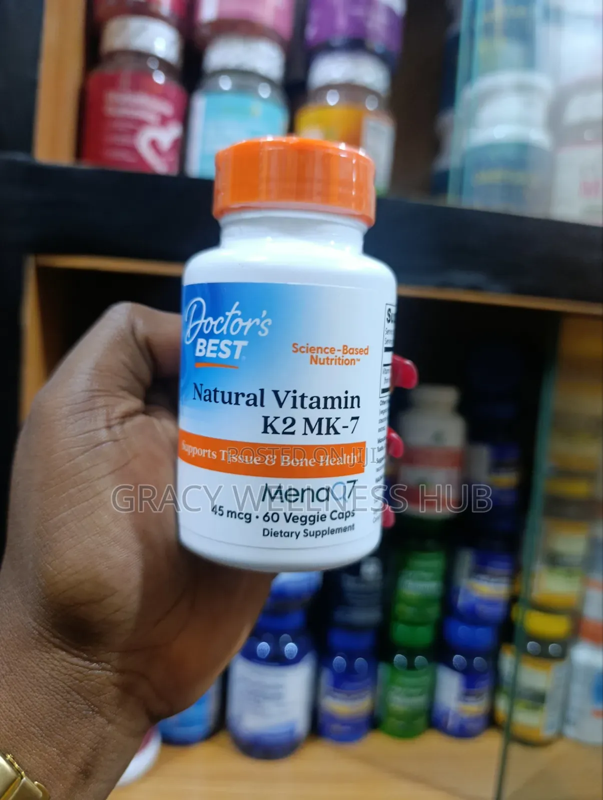 Doctor's Best Natural Vitamin Mk7