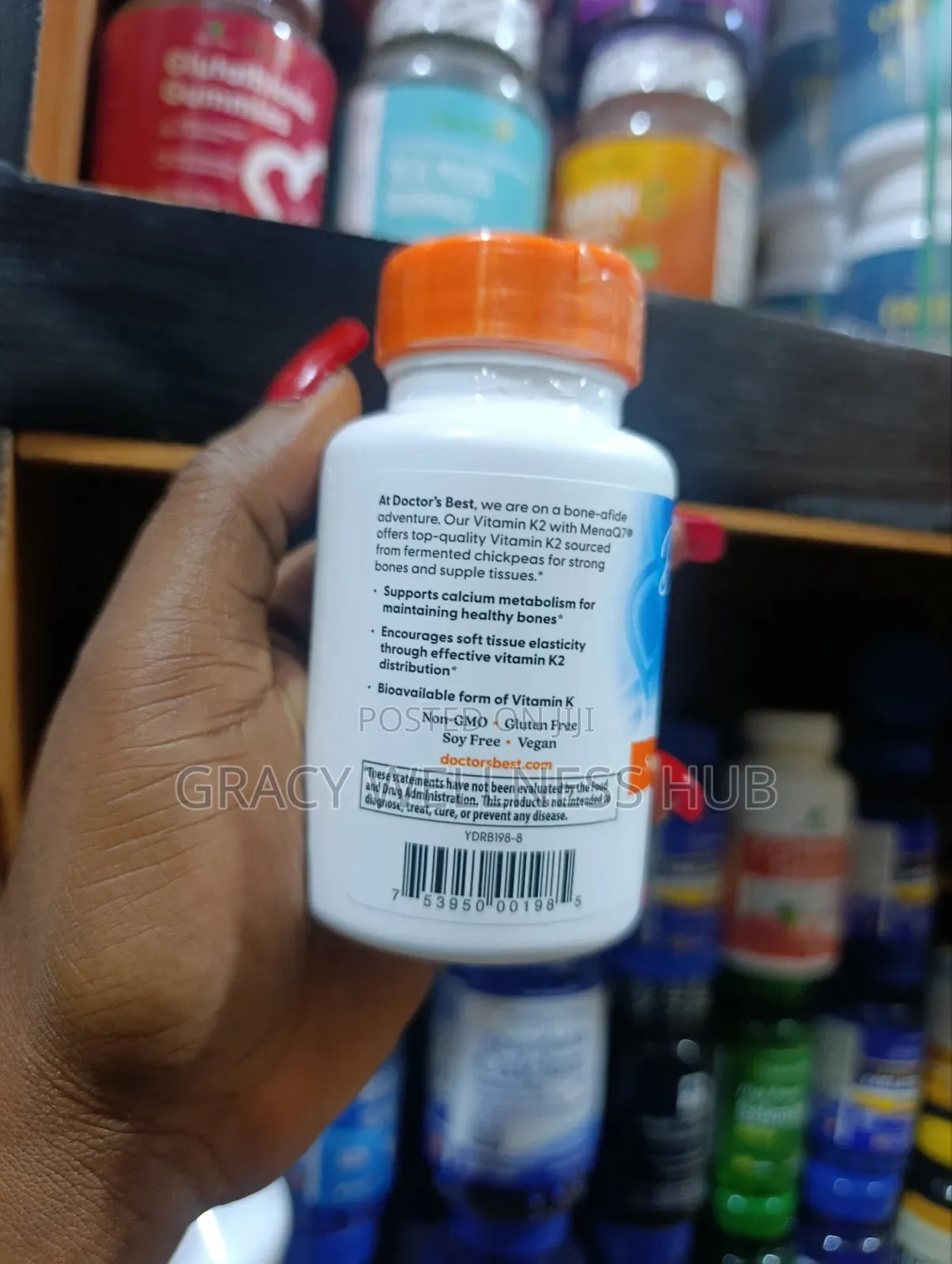 Doctor's Best Natural Vitamin Mk7