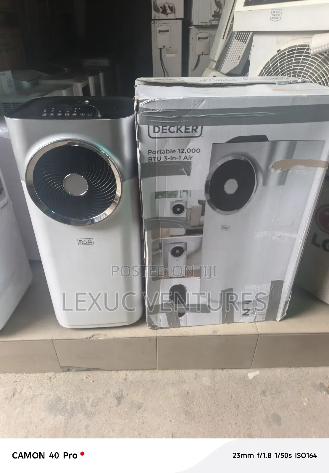 Black and Decker 3 in One Mobile Ac 1.5hp Inverter Brand New 100% Cond