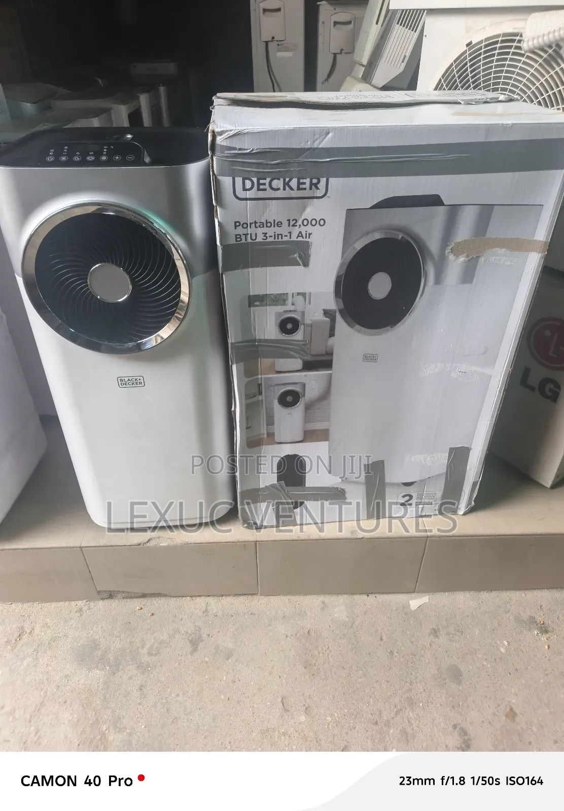 Black and Decker 3 in One Mobile Ac 1.5hp Inverter Brand New 100% Cond