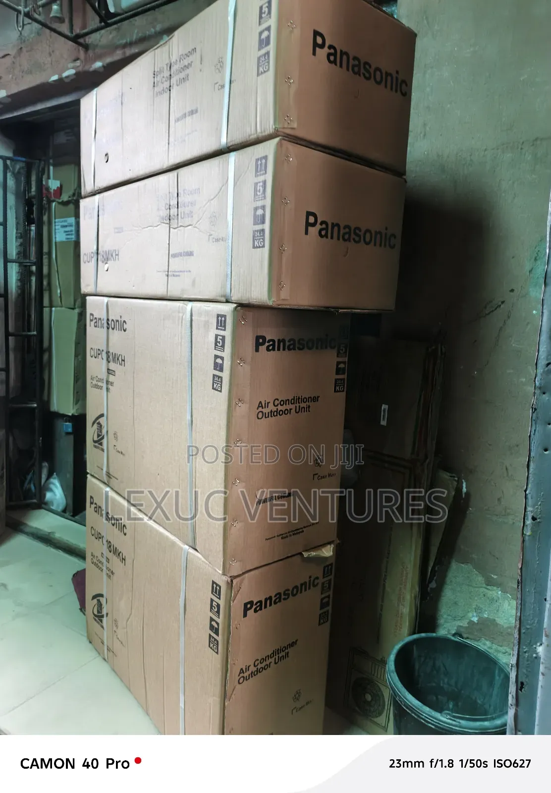 Panasonic Split Unit 2hp Brand New 100% Copper Condenser Excellent Wok