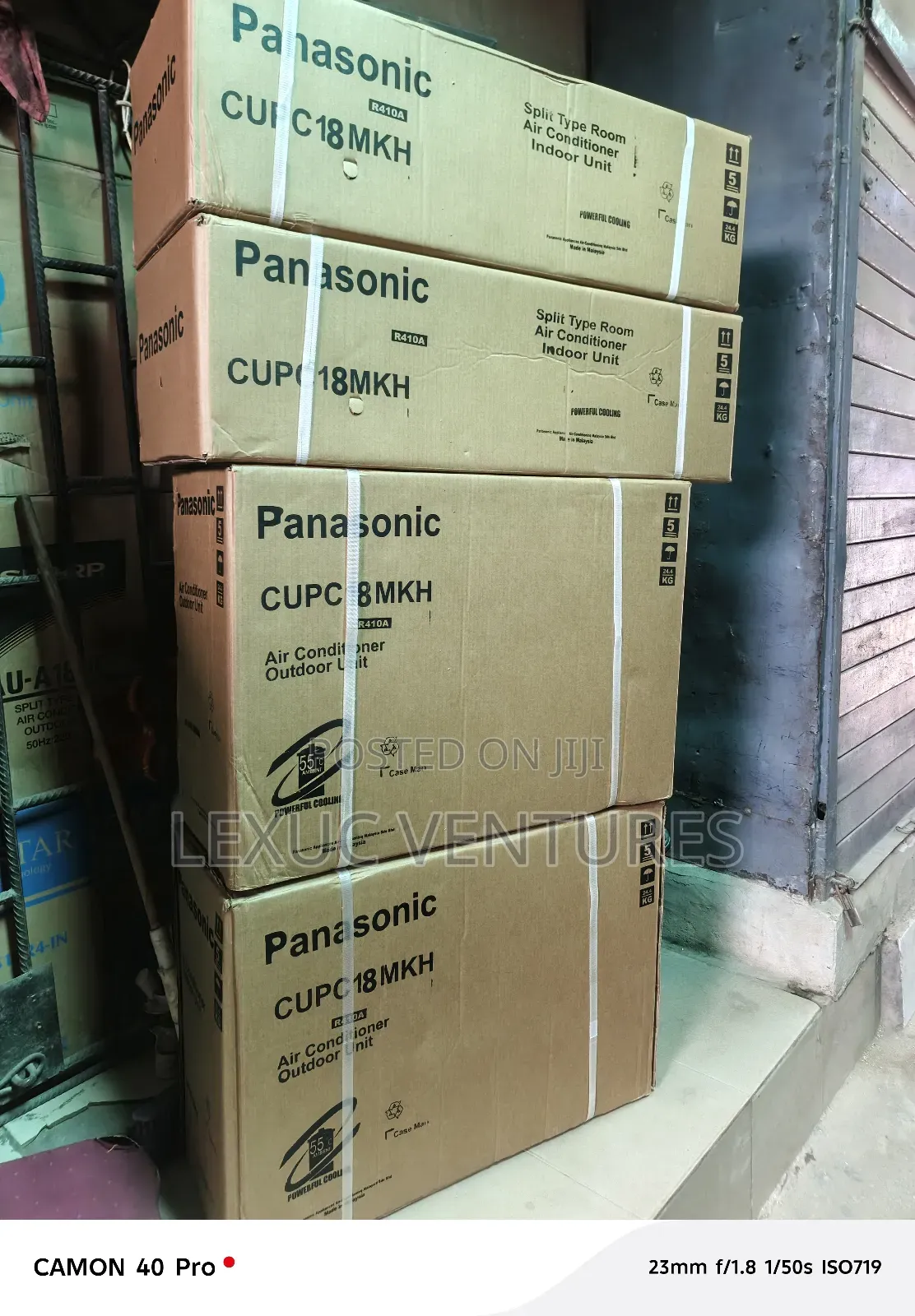 Panasonic Split Unit 2hp Brand New 100% Copper Condenser Excellent Wok