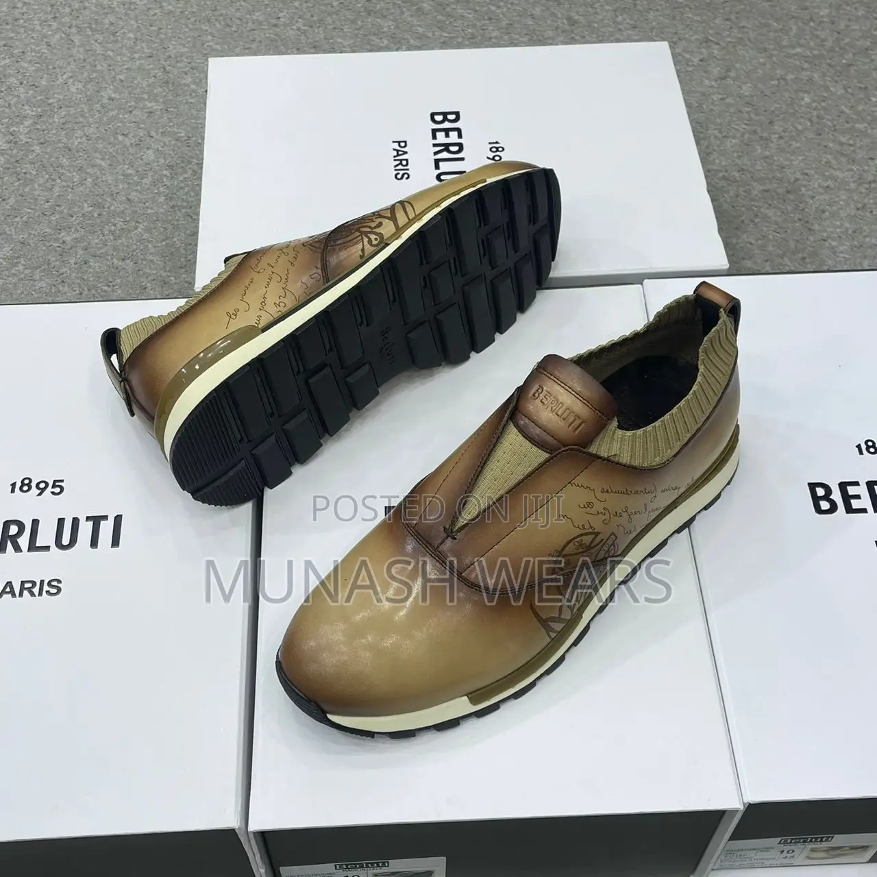 Luxury Italian Berluti Sneakers 40-46