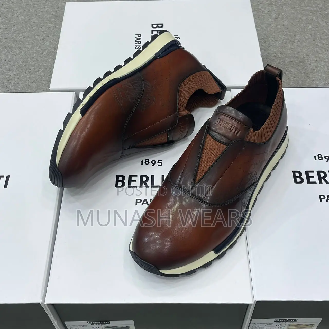 Luxury Italian Berluti Sneakers 40-46