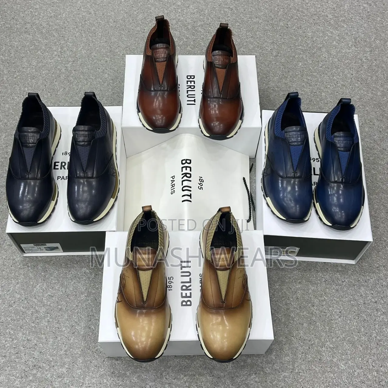Luxury Italian Berluti Sneakers 40-46