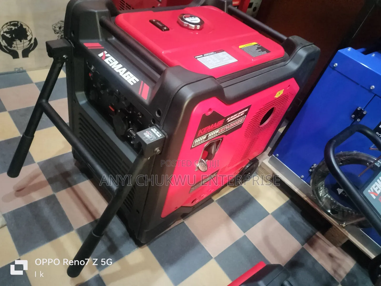 New Invater Kemage Soundproof Zero Noise Generator 9.5kva