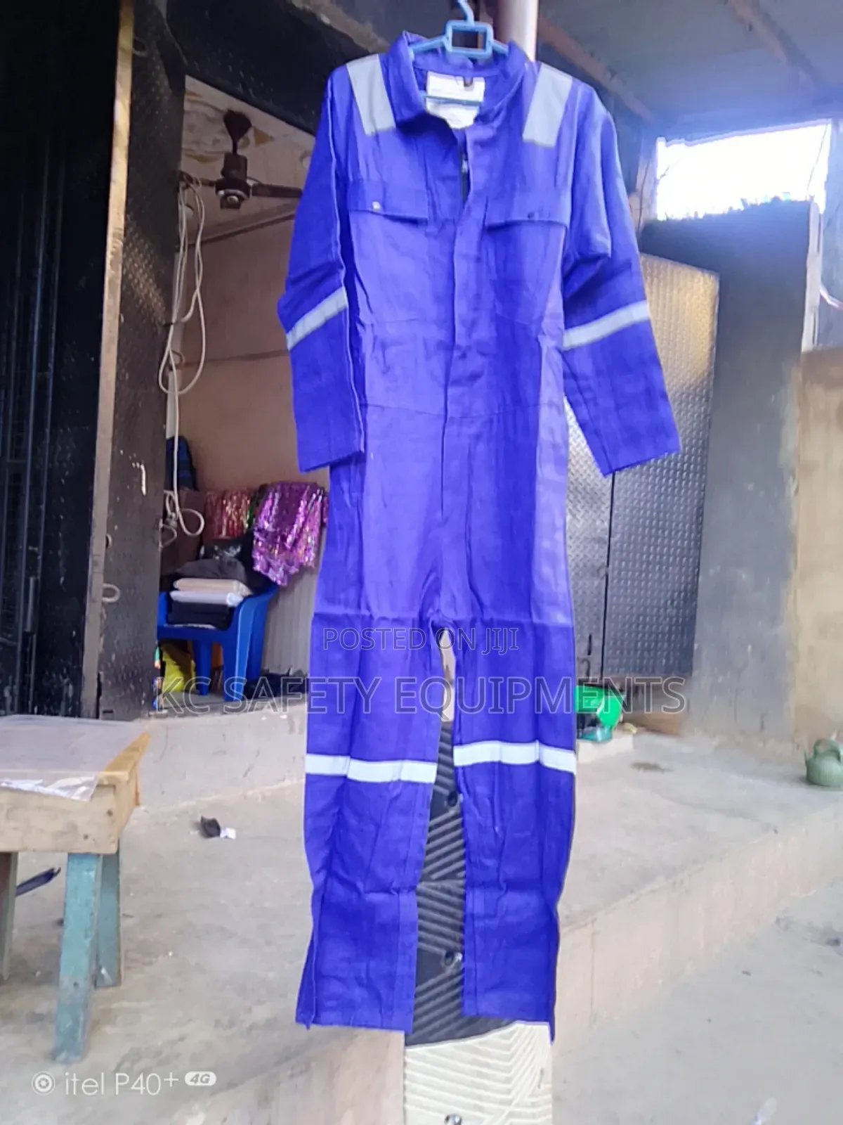 Royal Blue Coveralls