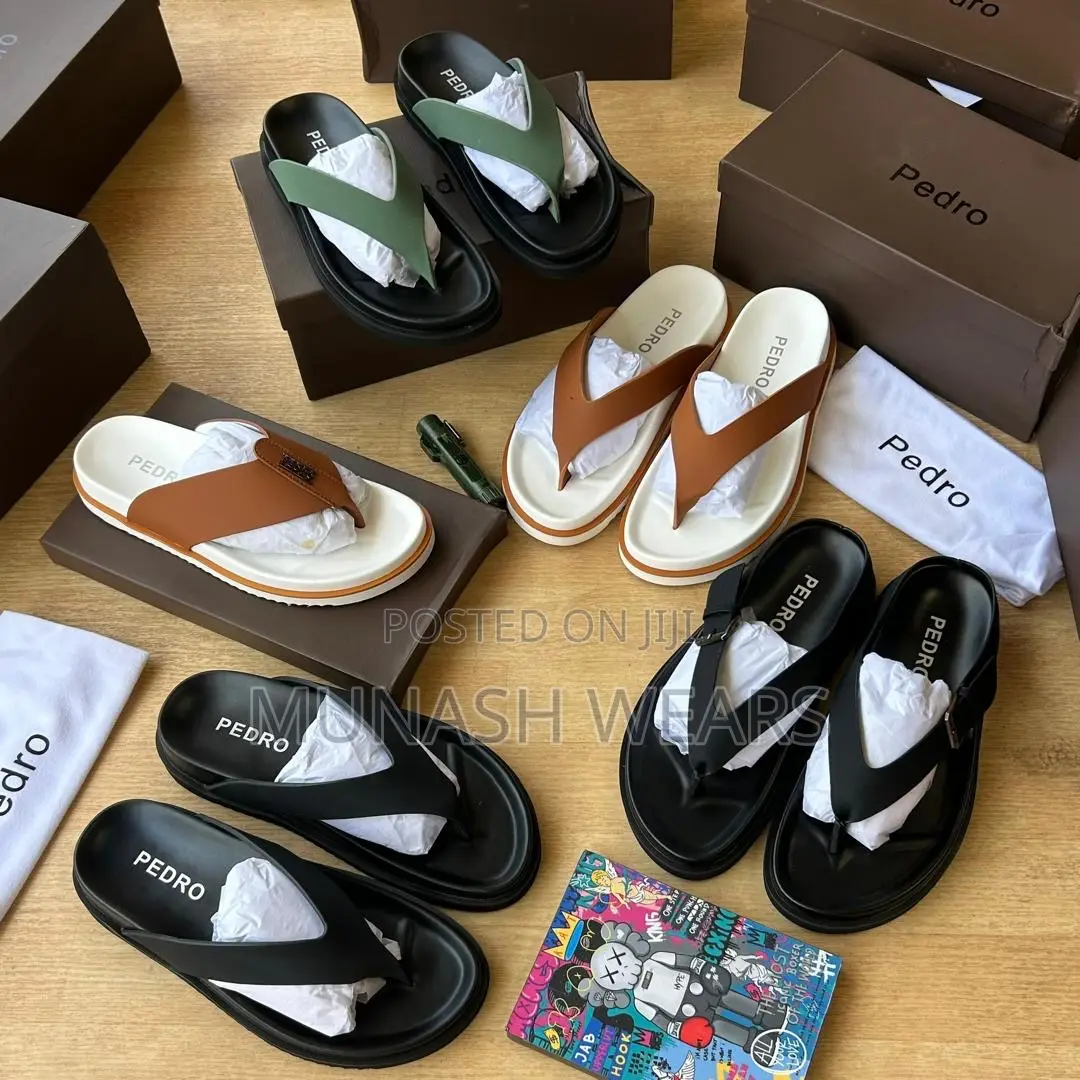 Classic Leather Slipers Collection 40-46 Pedro & More