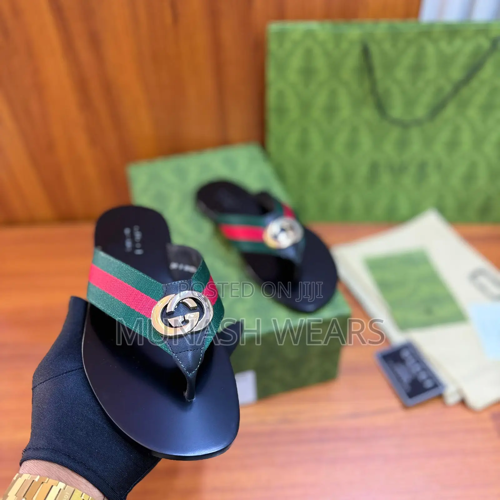 Original Leather Gucci Slipers 40-46,Nationiwde Delivery