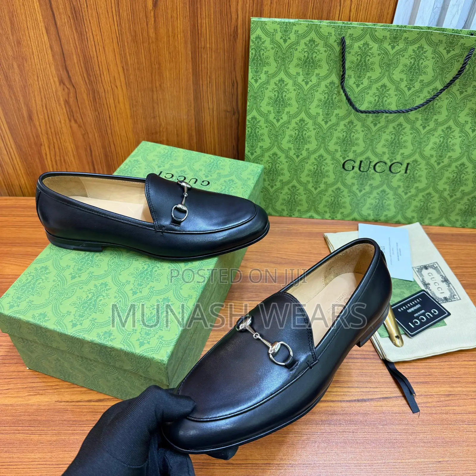 Gucci Leather Luxury Shoes 40-46
