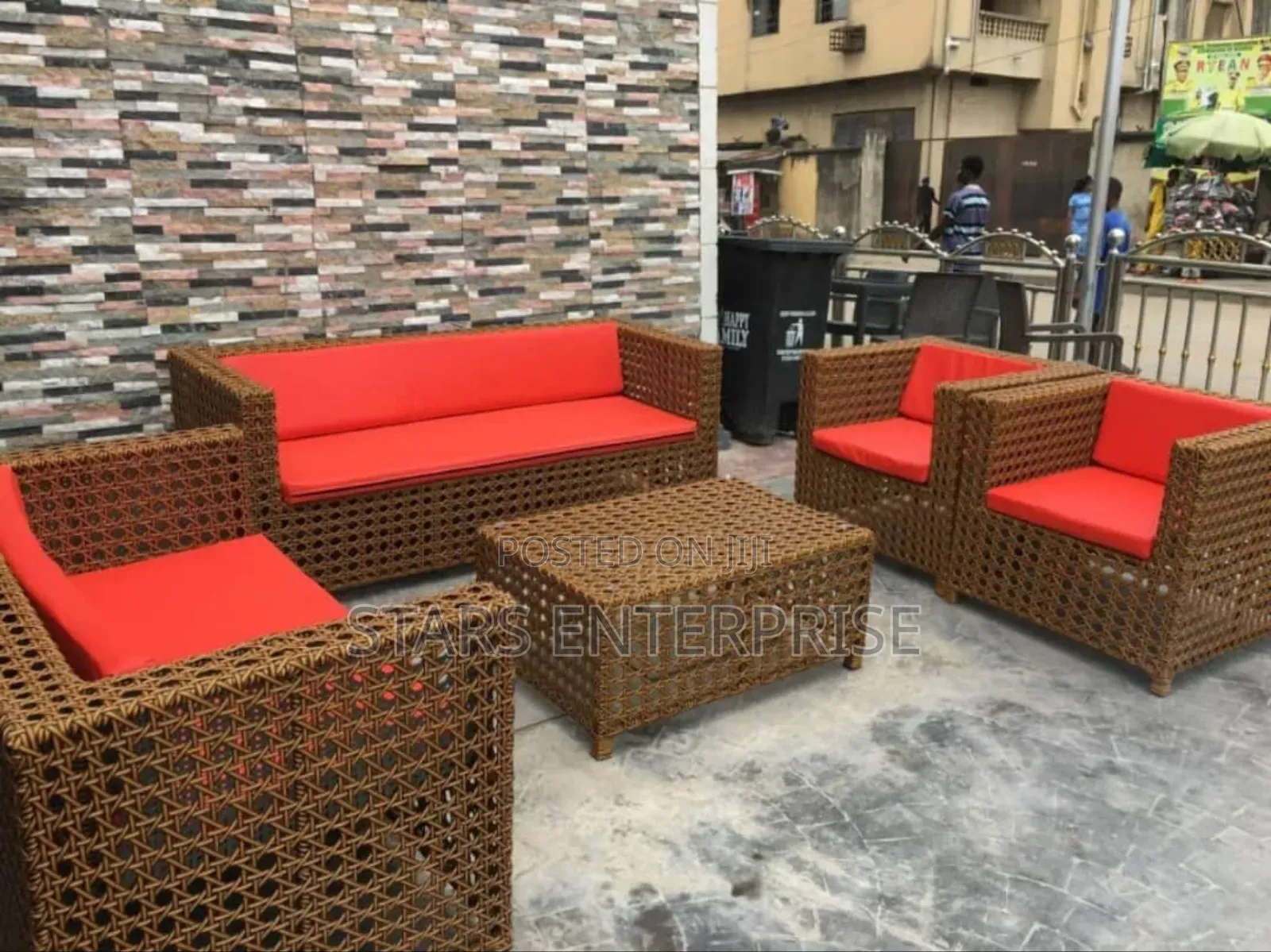 7 Seater Rattan Outdoor Set