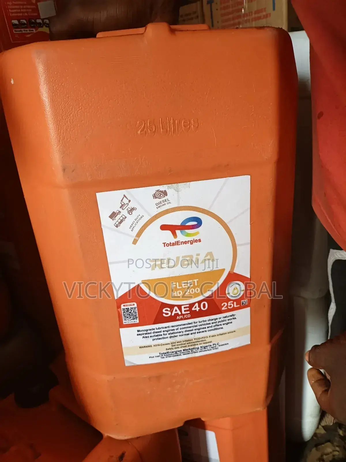 Total Energies Rubia Fleet Hd 200 (Sae 40)
