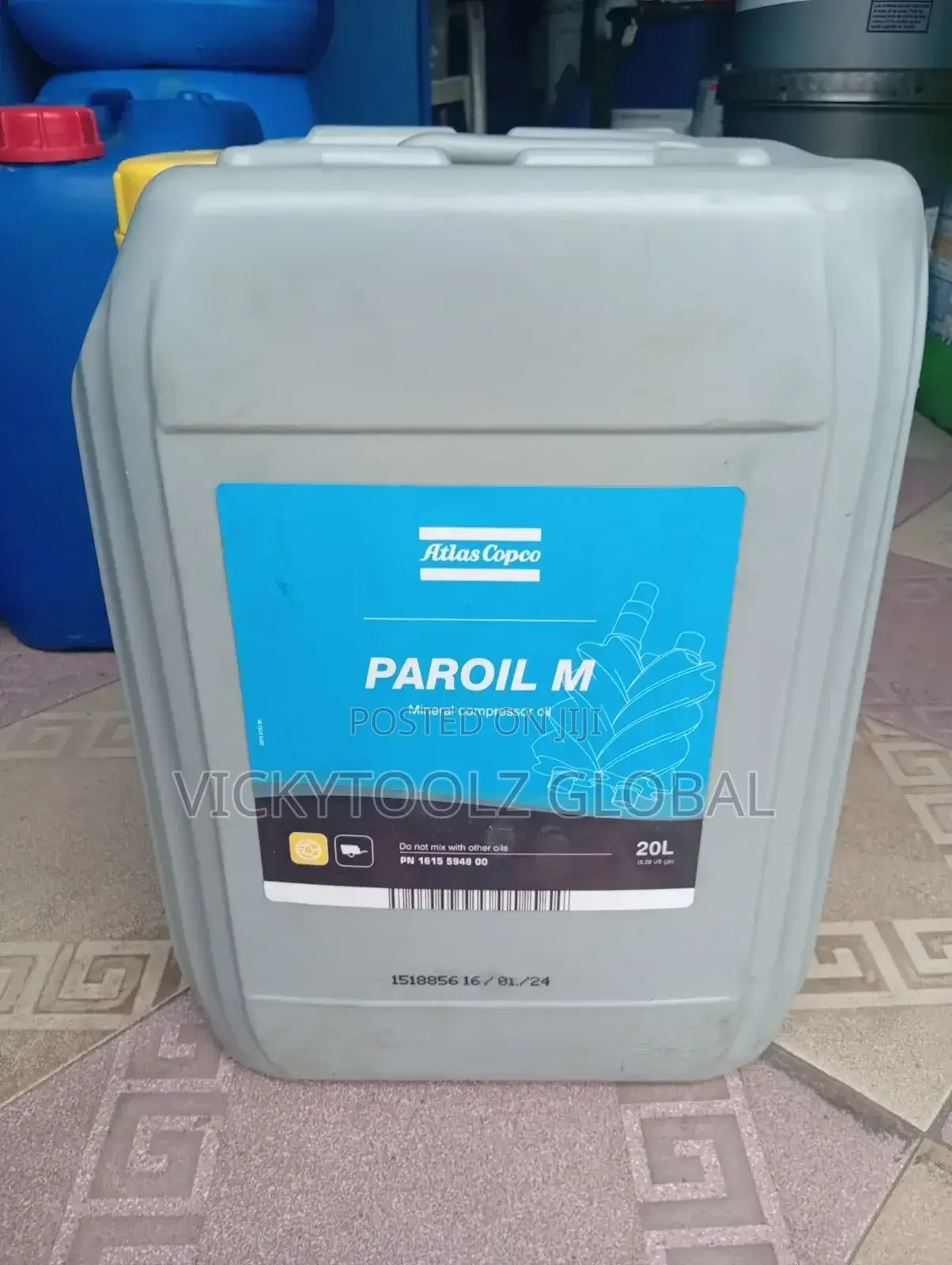 Atlas Copco Paroil M Mineral Compressor Oil