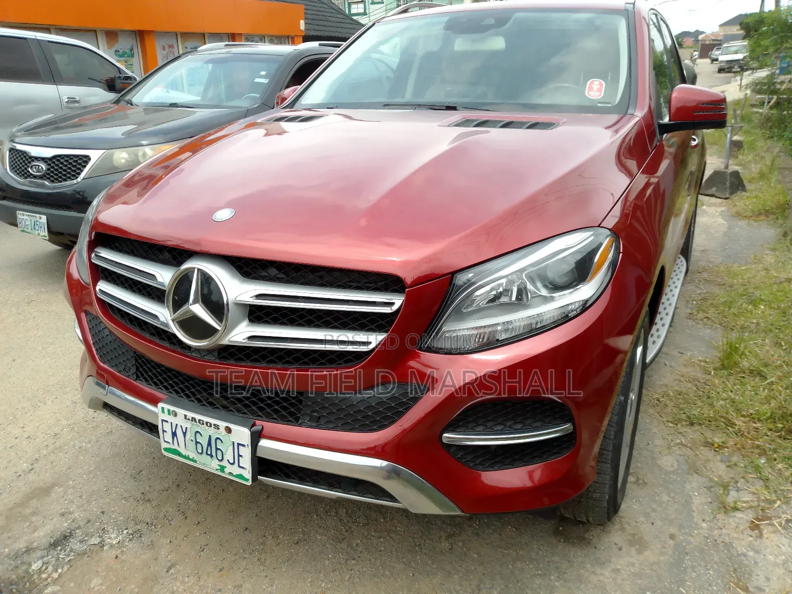 Mercedes-Benz GLE-Class GLE 350 2017 Red