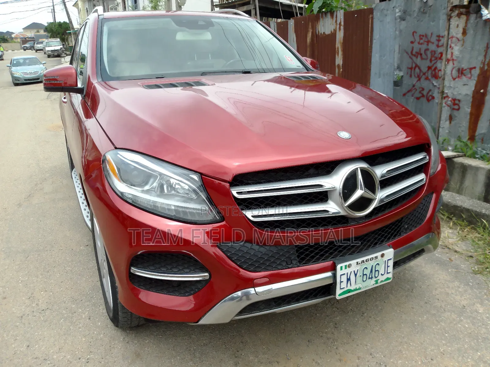 Mercedes-Benz GLE-Class GLE 350 2017 Red