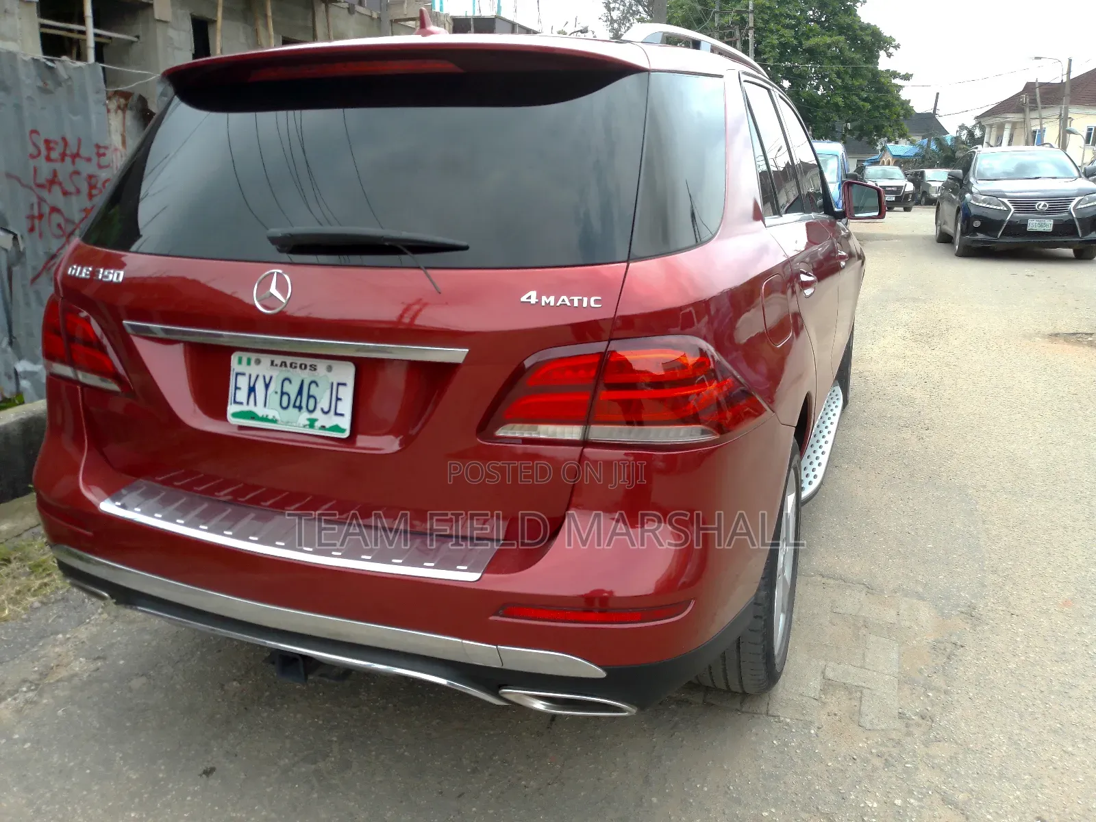 Mercedes-Benz GLE-Class GLE 350 2017 Red