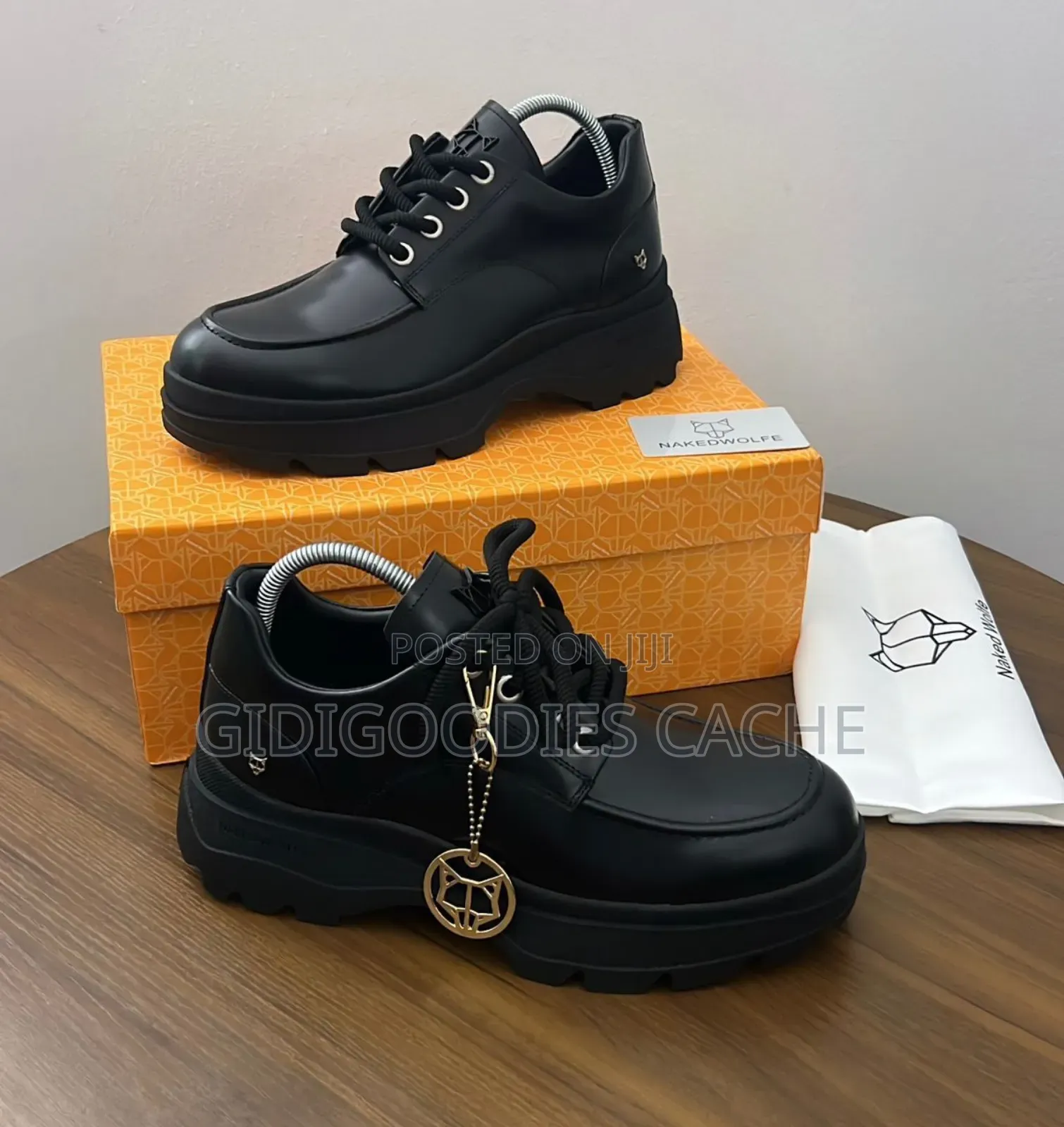 Naked Wolfe Chunky Lace-Up Shoes