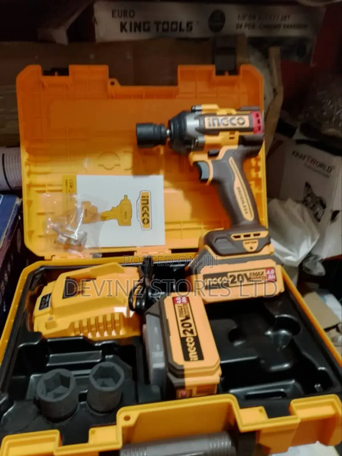 1⁄2 Impact Wrench Machine (Ingco)