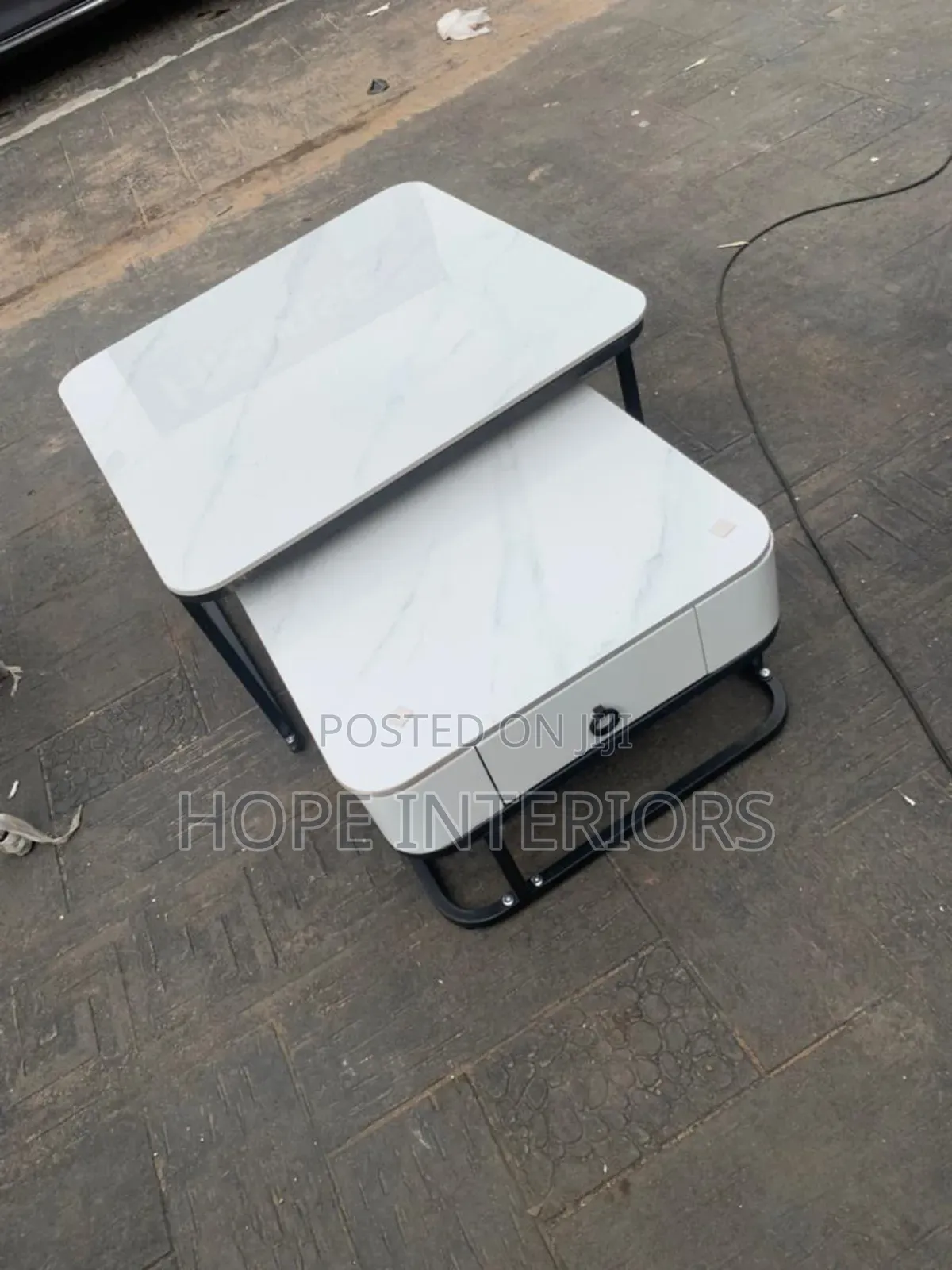 2 In 1 Center Table With You Drawer